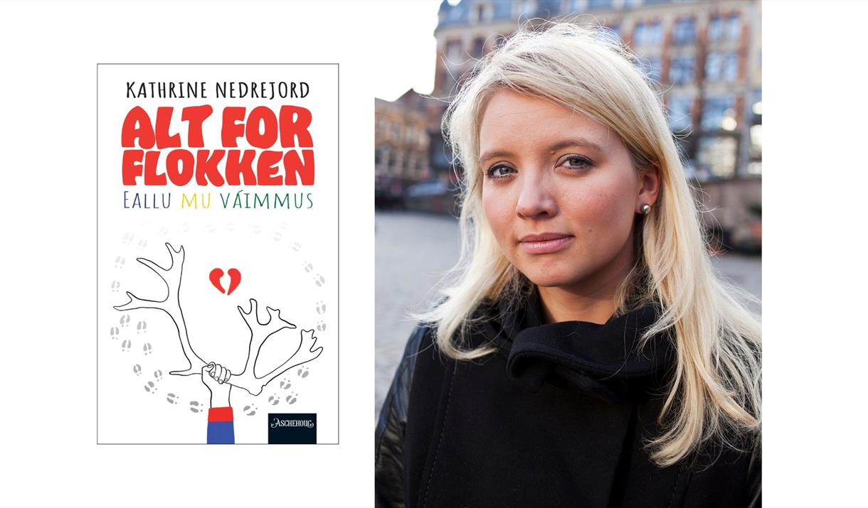 Nordnorsk Litteraturfest. Samtale med Kathrine Nedrejord om Alt for flokken = Eallu mu váimmus