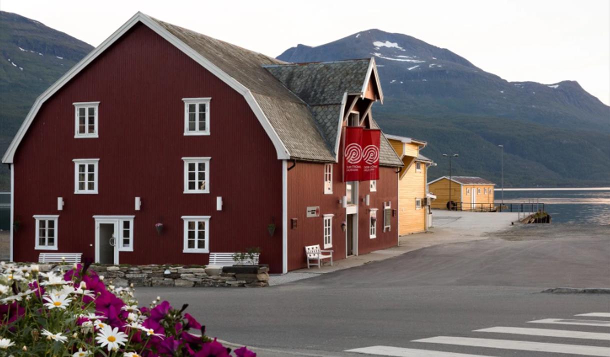 Motorsykkelutstilling på Lundbrygga