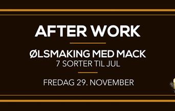 Afterwork og ølsmaking på Verftet